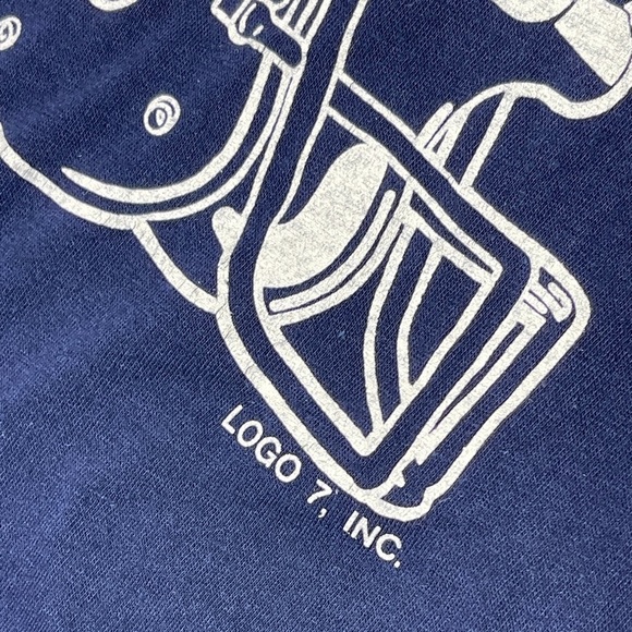 Vintage‎ 90s Chicago Bears Football Single Stitch Tee Shirt XL Logo 7 - Picture 7 of 9